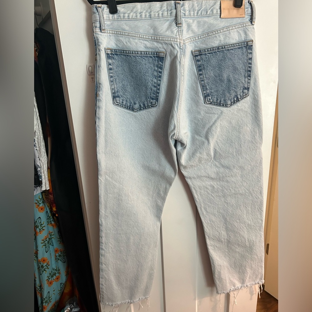 Mango “Cindy” Two-Tone Jeans - Picture 6 of 9